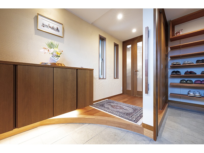 平屋建ての充実の家